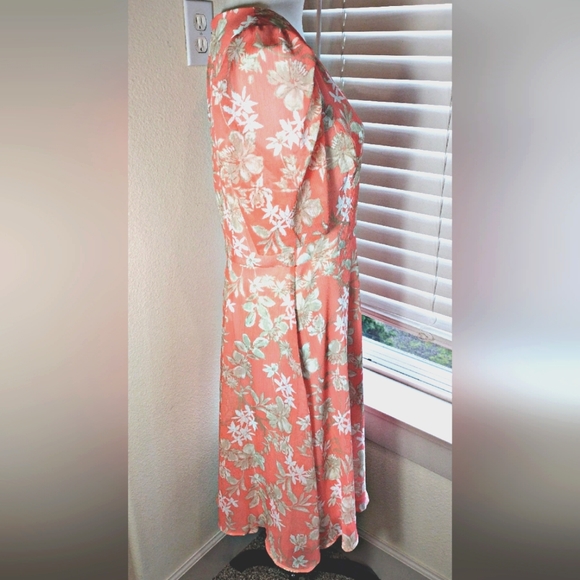 💸$13 Tommy Hilfiger Women's 10 Fully Lined Floral Dress [NWOT] - Picture 3 of 5